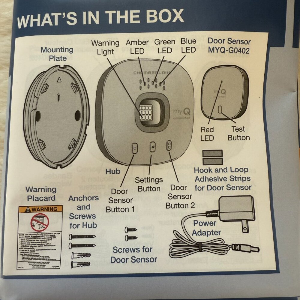 Chamberlain Smart Garage Control - NEW - Picture 4 of 4